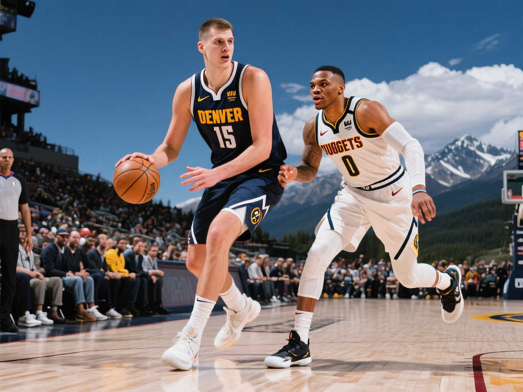 六双兄弟威震丹佛高原 约基奇联手韦少助掘金掘金宝藏